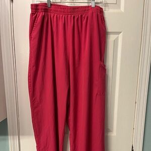 Vibrant Pink Scrub Pants